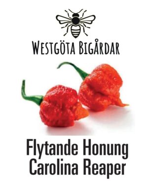 Flytande Honung med Carolina Reaper glas 350g